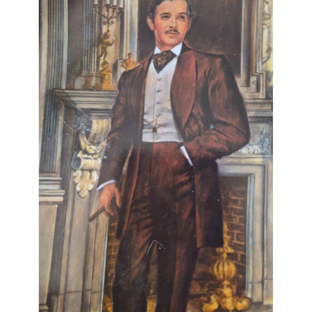 Knowles "Rhett" Gone with the Wind Vintage Plate - Picture 7 of 16